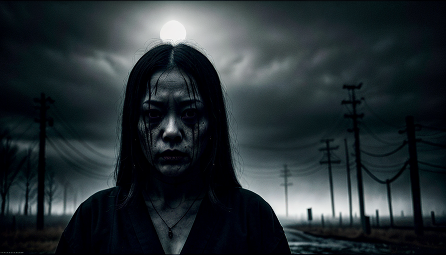 ドンキ閉店後、遺影が奏でる怪音