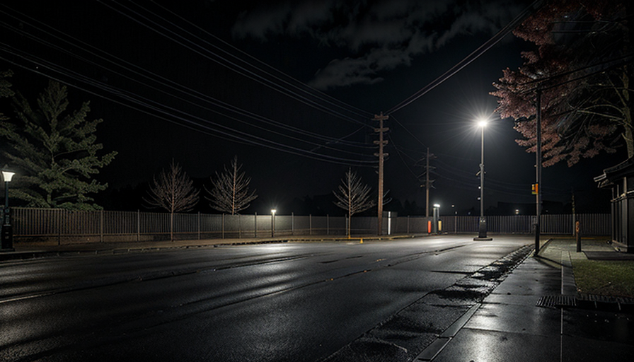 給水塔の闇、無言電話が震えている